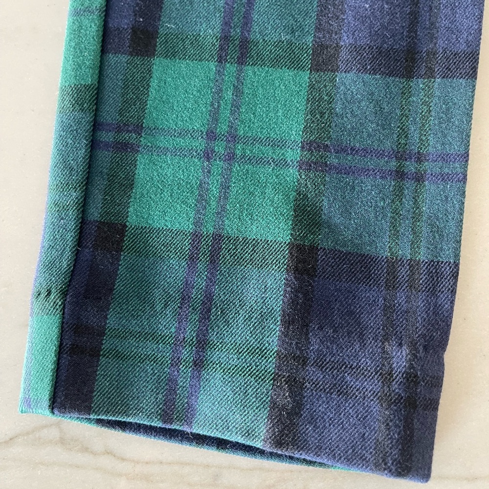 Old Navy High Rise Plaid Slim Pants - Picture 5 of 8